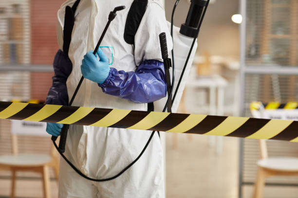 Professional Biohazard technician working in Brandon, WI